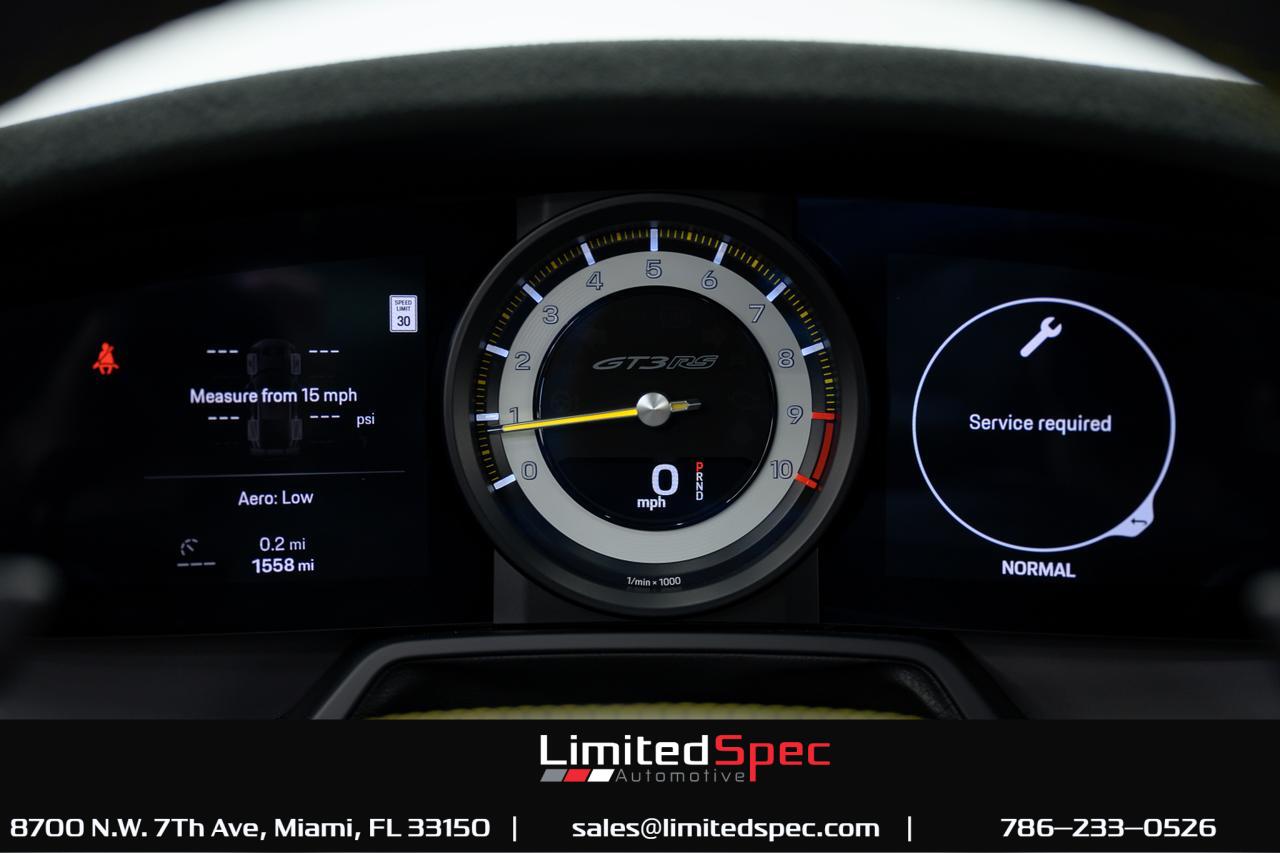 2024 Porsche 911 GT3 RS Weissach package PTS Stone Grey Miami FL