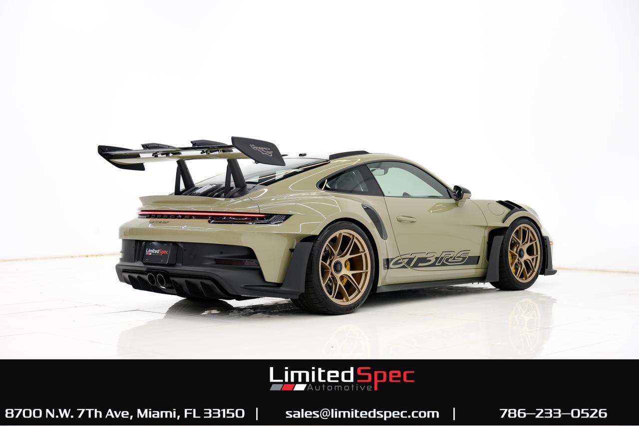 2024 Porsche 911 GT3 RS Weissach package PTS Stone Grey Miami FL