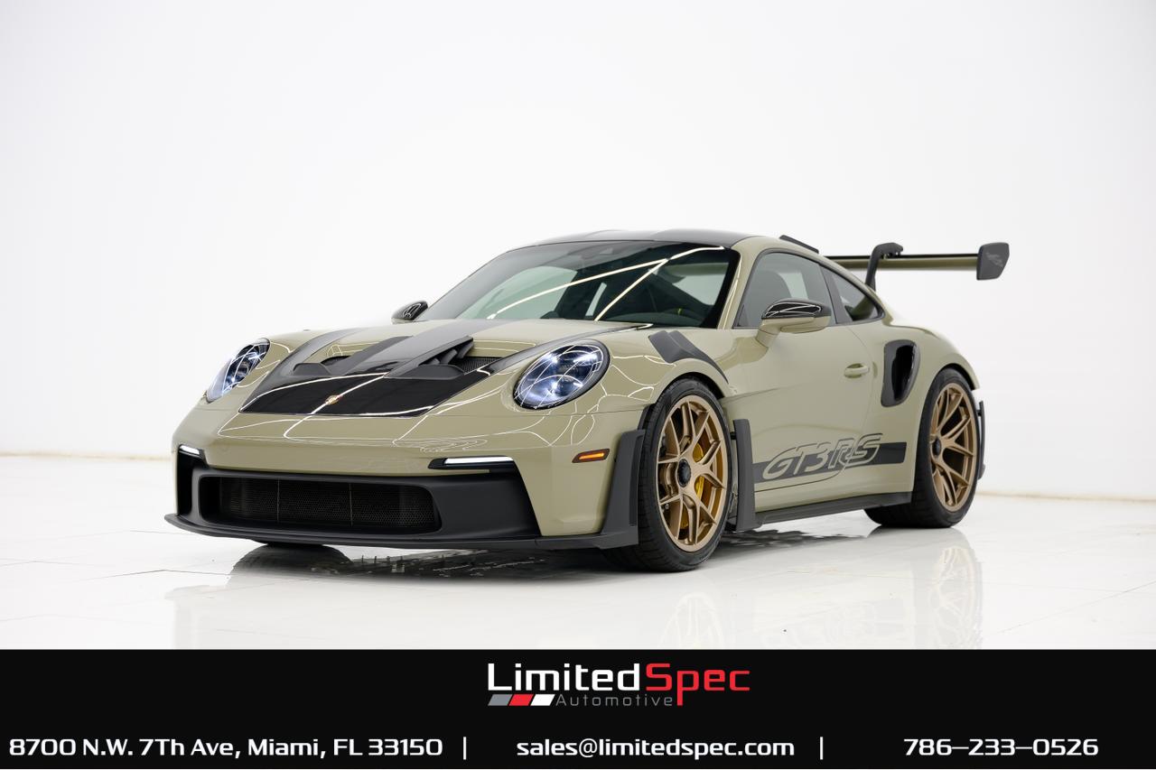2024 Porsche 911 GT3 RS Weissach package PTS Stone Grey Miami FL