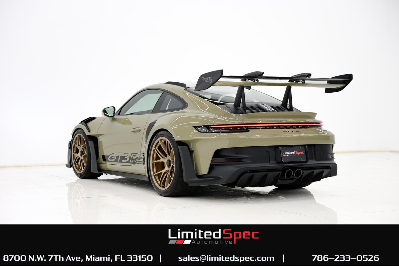 2024 Porsche 911 GT3 RS Weissach package PTS Stone Grey Miami FL