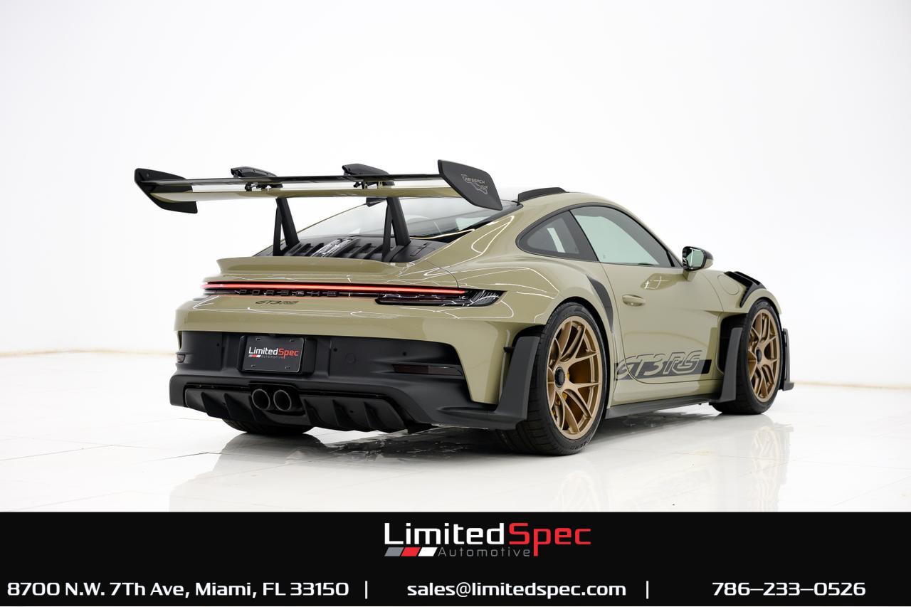 2024 Porsche 911 GT3 RS Weissach package PTS Stone Grey Miami FL