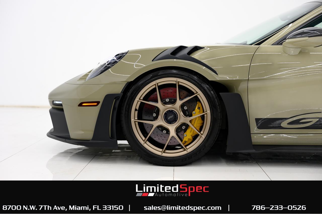 2024 Porsche 911 GT3 RS Weissach package PTS Stone Grey Miami FL