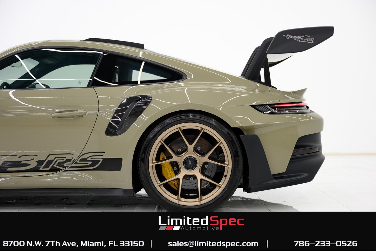 2024 Porsche 911 GT3 RS Weissach package PTS Stone Grey Miami FL