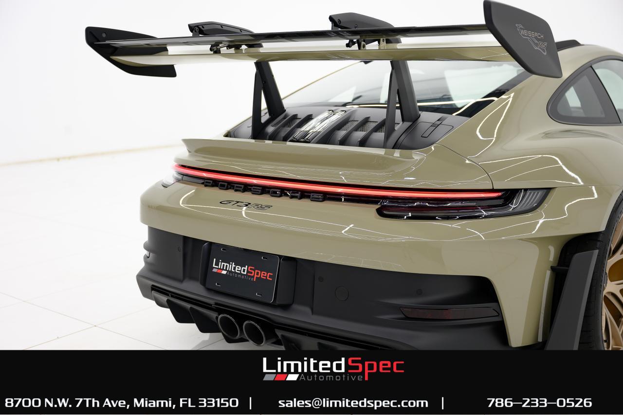 2024 Porsche 911 GT3 RS Weissach package PTS Stone Grey Miami FL