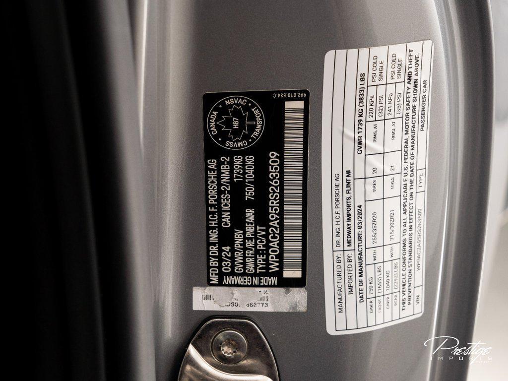 2024 Porsche 911 GT3 Touring North Miami Beach FL