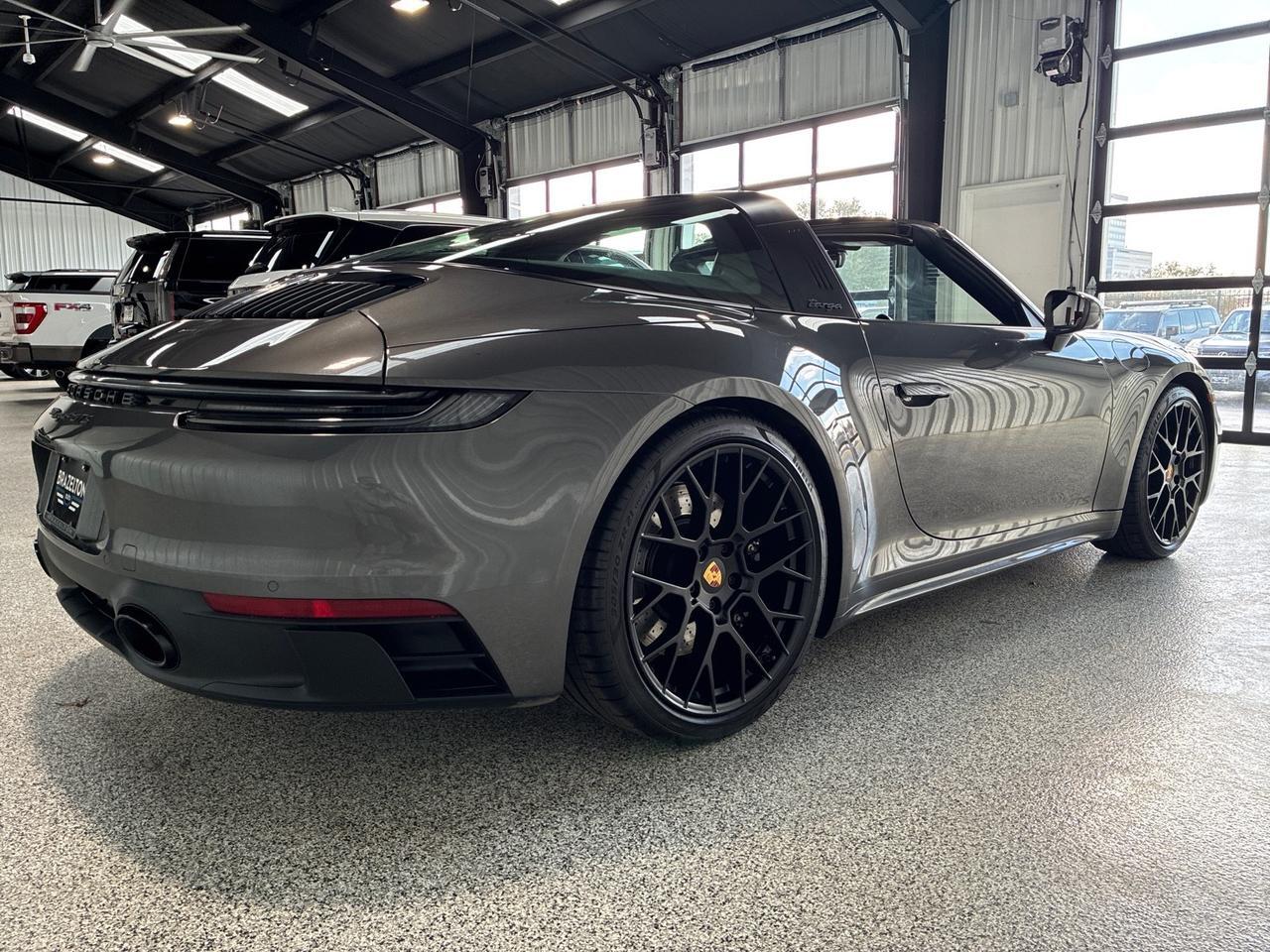 2024 Porsche 911 Targa 4 GTS, Leather, Front Axle Lift, Premium Pkg, 18-Way Adaptive Sport Seats, LED Martrix Headlights w/ PDLS+ Houston TX