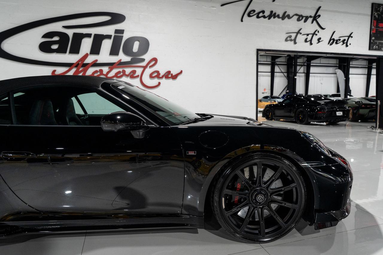 2024 Porsche 911 Turbo S Cabriolet BRABUS 820 PACKAGE! Jet Black Metallic paint, custom interior, body kit AND MORE!! Fort Lauderdale FL