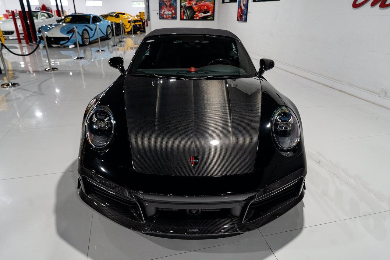 2024 Porsche 911 Turbo S Cabriolet BRABUS 820 PACKAGE! Jet Black Metallic paint, custom interior, body kit AND MORE!! Fort Lauderdale FL