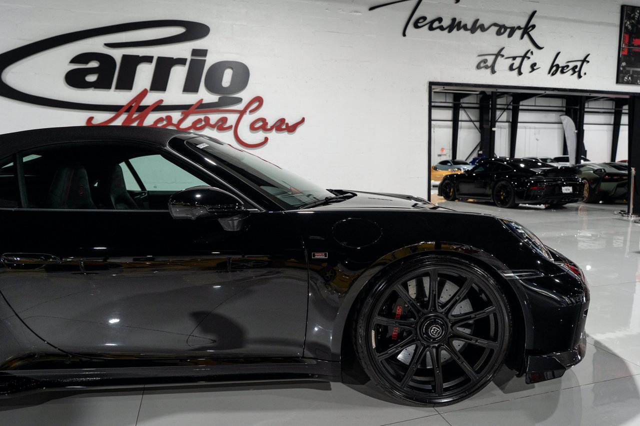 2024 Porsche 911 Turbo S Cabriolet BRABUS 820 PACKAGE! Jet Black Metallic paint, custom interior, body kit AND MORE!! Fort Lauderdale FL