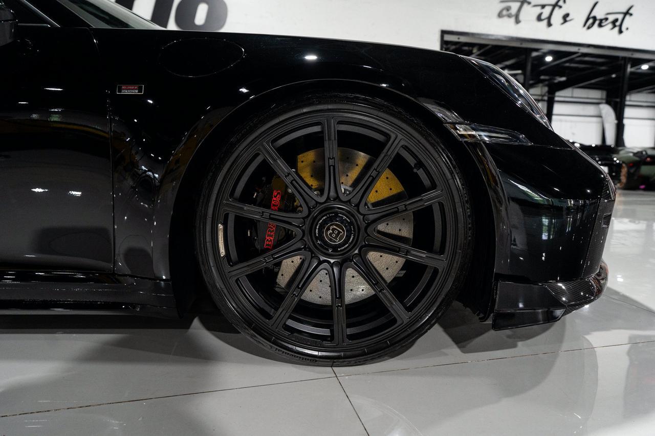 2024 Porsche 911 Turbo S Cabriolet BRABUS 820 PACKAGE! Jet Black Metallic paint, custom interior, body kit AND MORE!! Fort Lauderdale FL