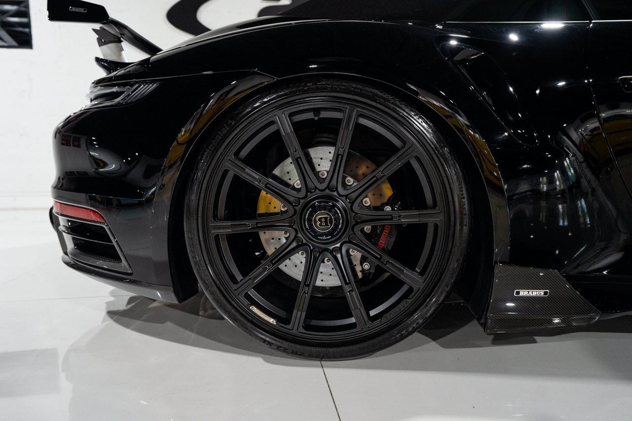 2024 Porsche 911 Turbo S Cabriolet BRABUS 820 PACKAGE! Jet Black Metallic paint, custom interior, body kit AND MORE!! Fort Lauderdale FL