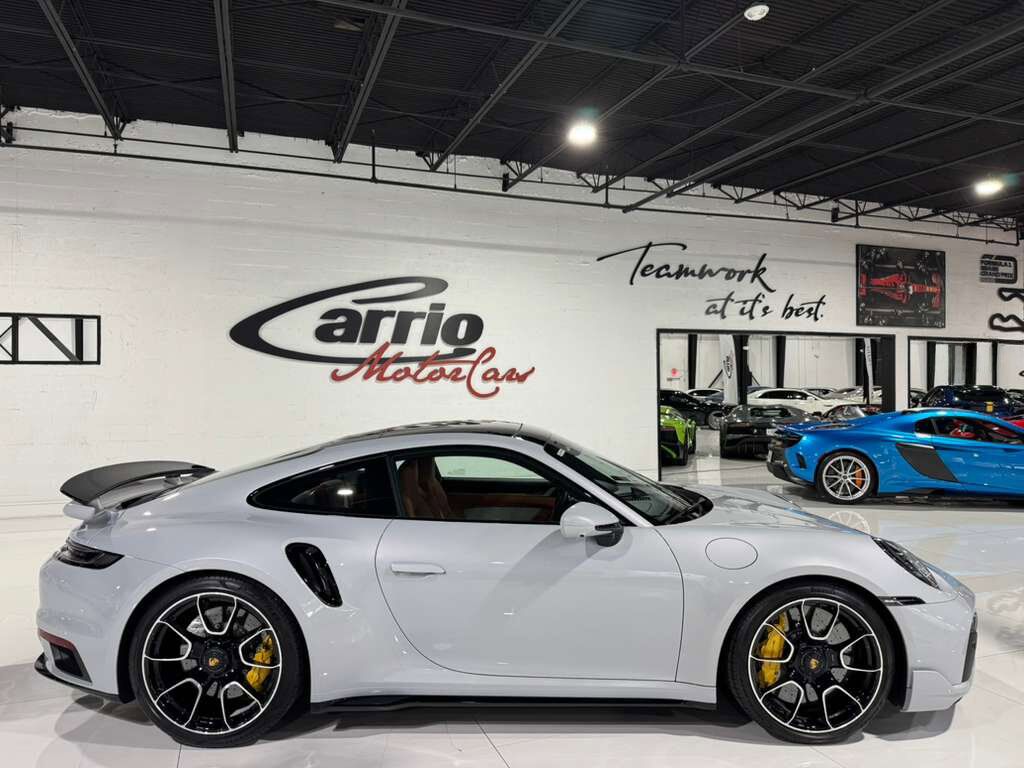 2024 Porsche 911 Turbo S Ice Grey Metallic paint,Exclusive Manufaktur interior,Exclusive Design taillights AND MORE!! Fort Lauderdale FL