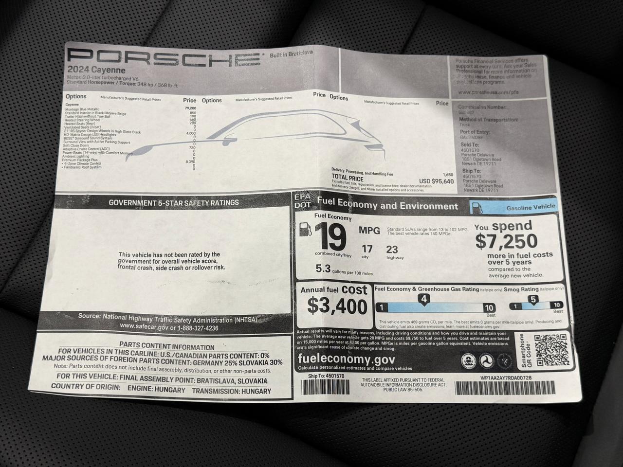 2024 Porsche Cayenne Newark DE