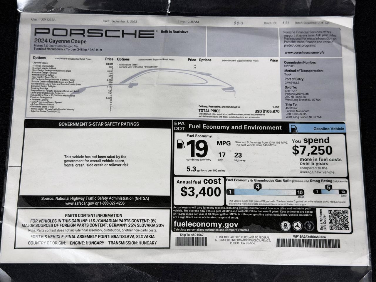 2024 Porsche Cayenne Newark DE