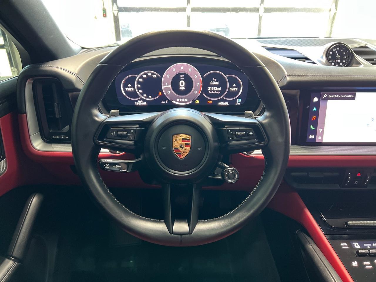 2024 Porsche Cayenne Coupe, Leather, 14-Way Seats, 21in RS Spyder Wheels, Soft Close Doors Houston TX