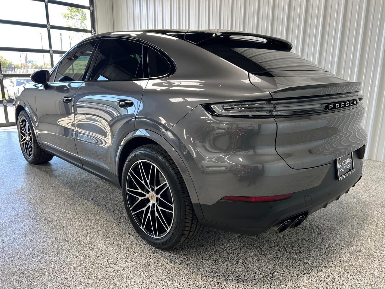 2024 Porsche Cayenne Coupe, Leather, 14-Way Seats, 21in RS Spyder Wheels, Soft Close Doors Houston TX