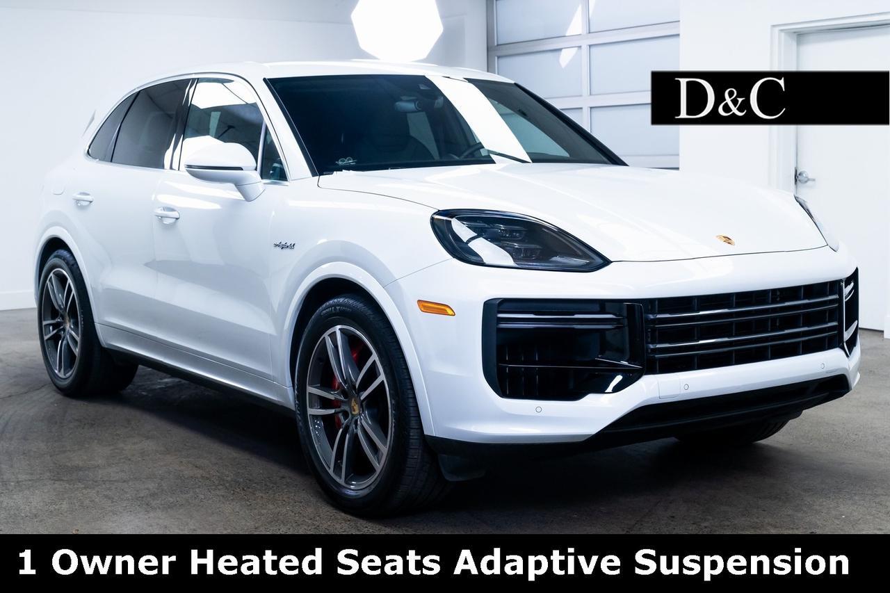 2024 Porsche Cayenne E-Hybrid Turbo 1 Owner Heated Seats Adaptive Suspension