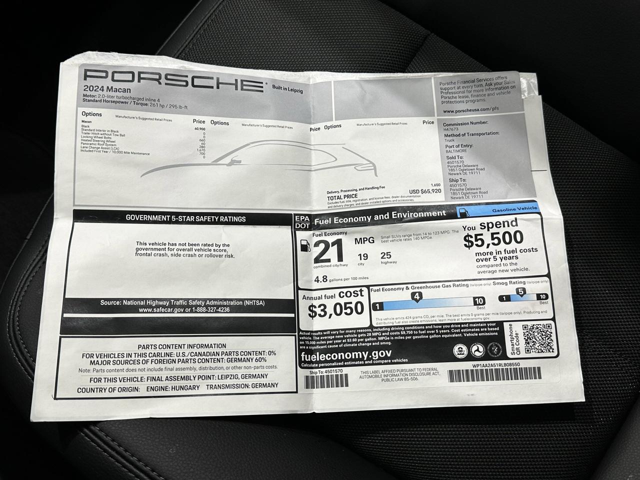 2024 Porsche Macan Newark DE