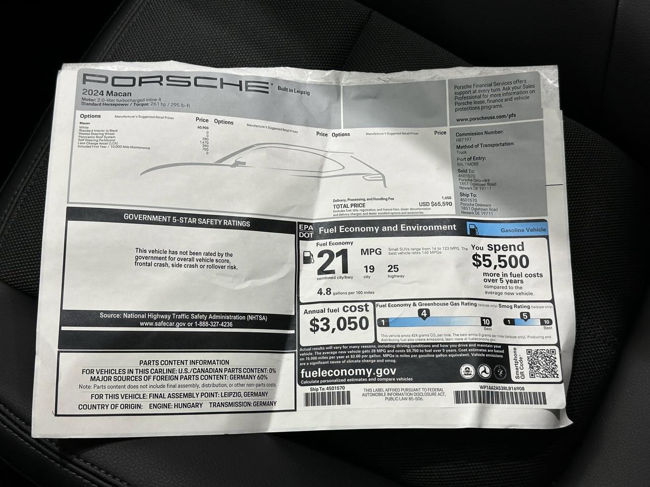 2024 Porsche Macan Newark DE