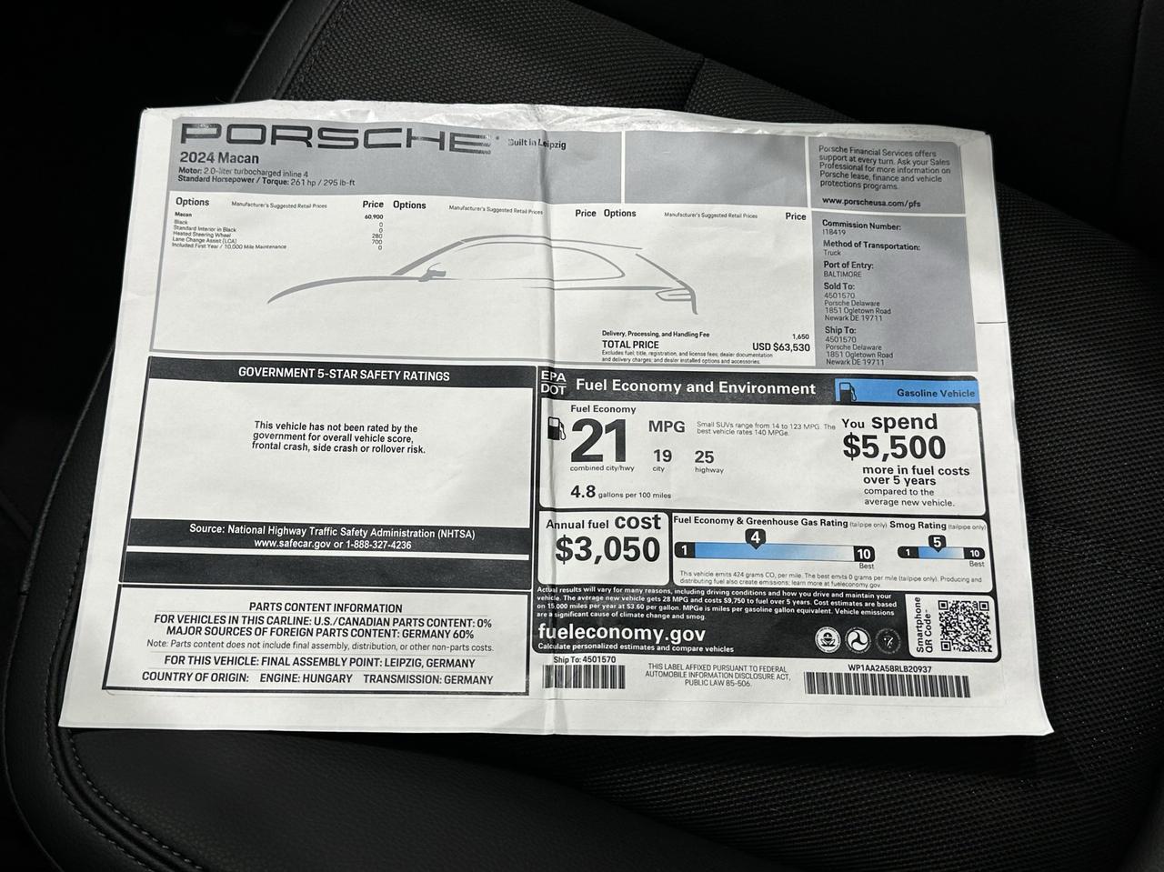 2024 Porsche Macan Newark DE
