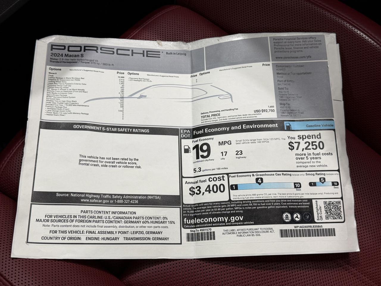 2024 Porsche Macan S Newark DE