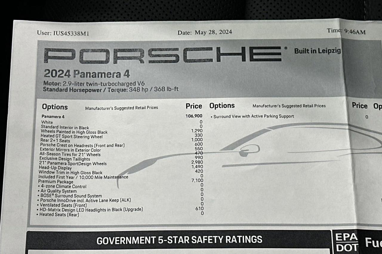 2024 Porsche Panamera 4 Newark DE