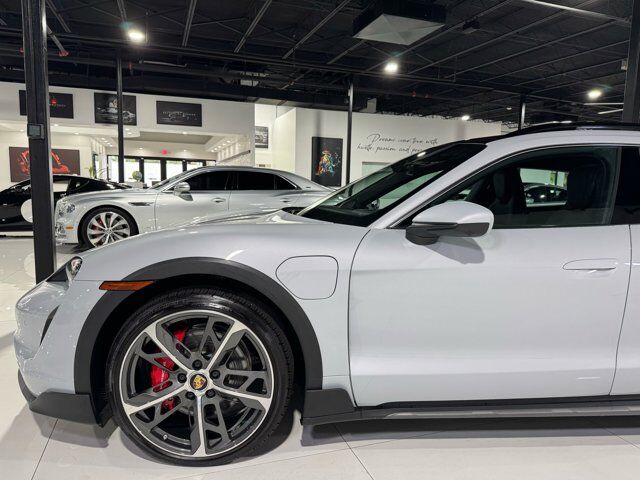 2024 Porsche Taycan 4S Cross Turismo Ice Grey paint, panoramic roof, passenger display AND MUCH MORE!! Fort Lauderdale FL