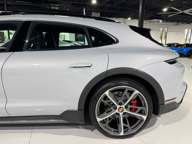2024 Porsche Taycan 4S Cross Turismo Ice Grey paint, panoramic roof, passenger display AND MUCH MORE!! Fort Lauderdale FL
