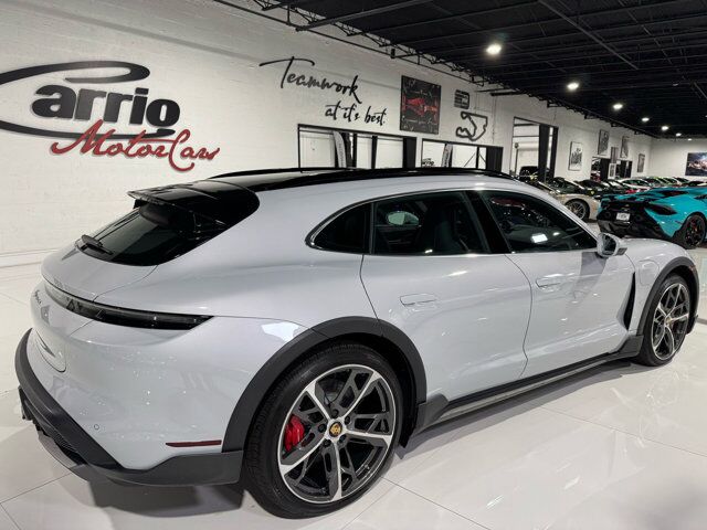 2024 Porsche Taycan 4S Cross Turismo Ice Grey paint, panoramic roof, passenger display AND MUCH MORE!! Fort Lauderdale FL