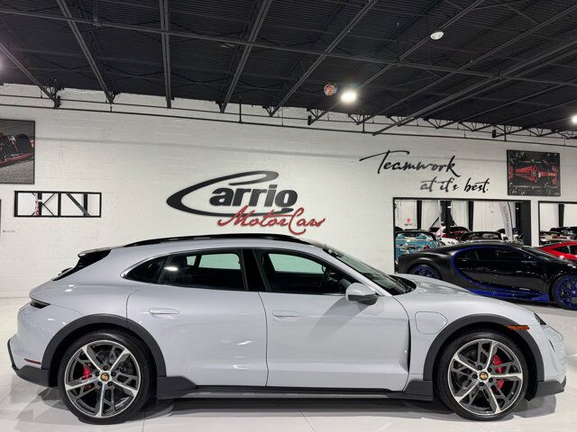 2024 Porsche Taycan 4S Cross Turismo Ice Grey paint, panoramic roof, passenger display AND MUCH MORE!! Fort Lauderdale FL