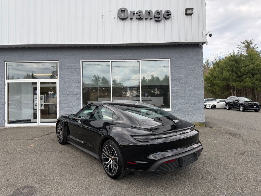 2024 Porsche Taycan Base Orange MA