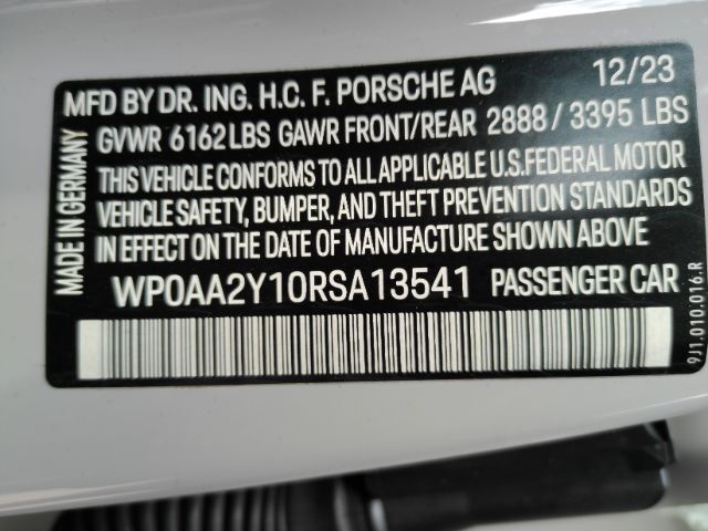 2024 Porsche Taycan Premium Plano TX