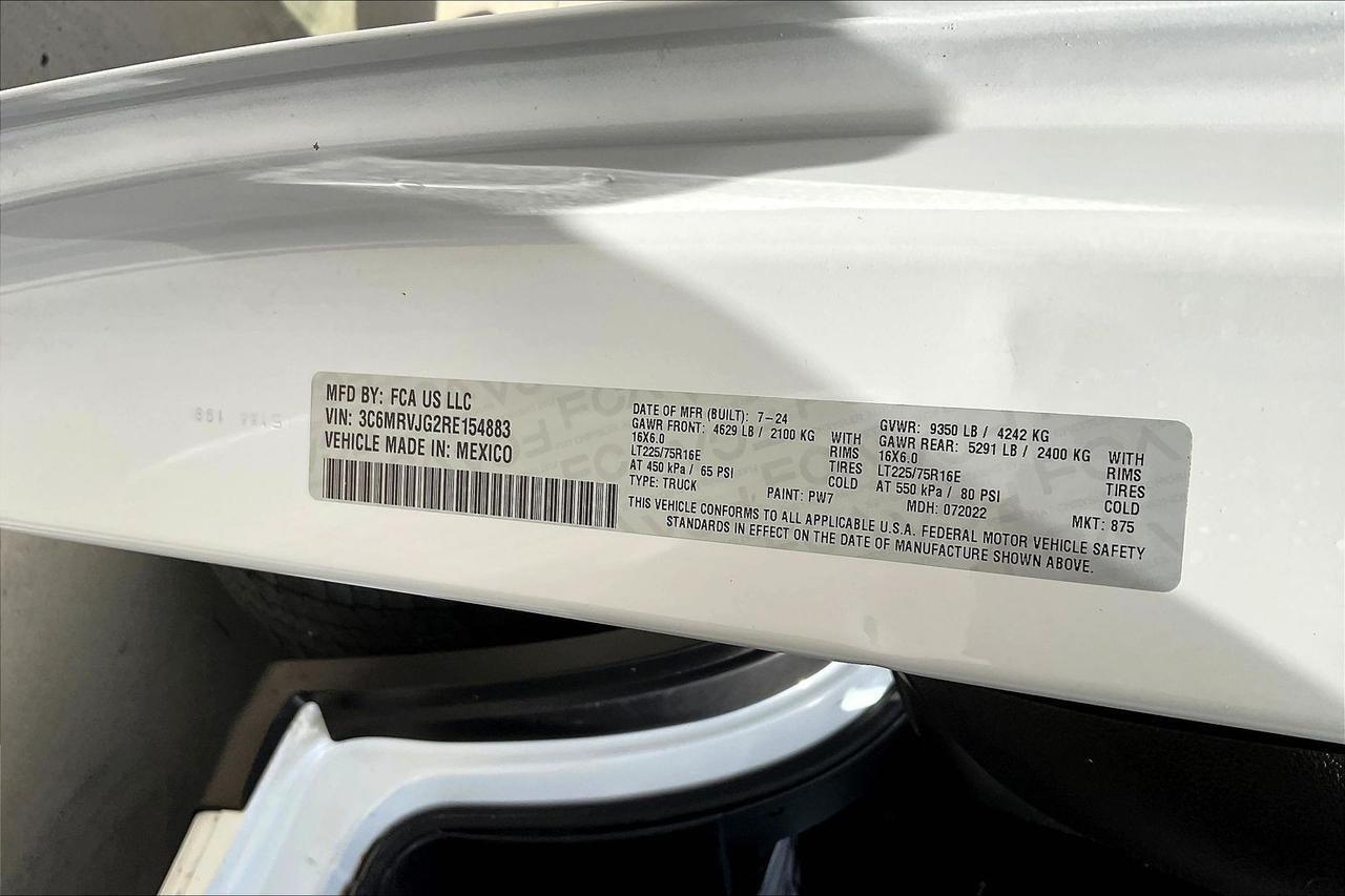 2024 RAM PROMASTER 3500 3500 HIGH Houston TX