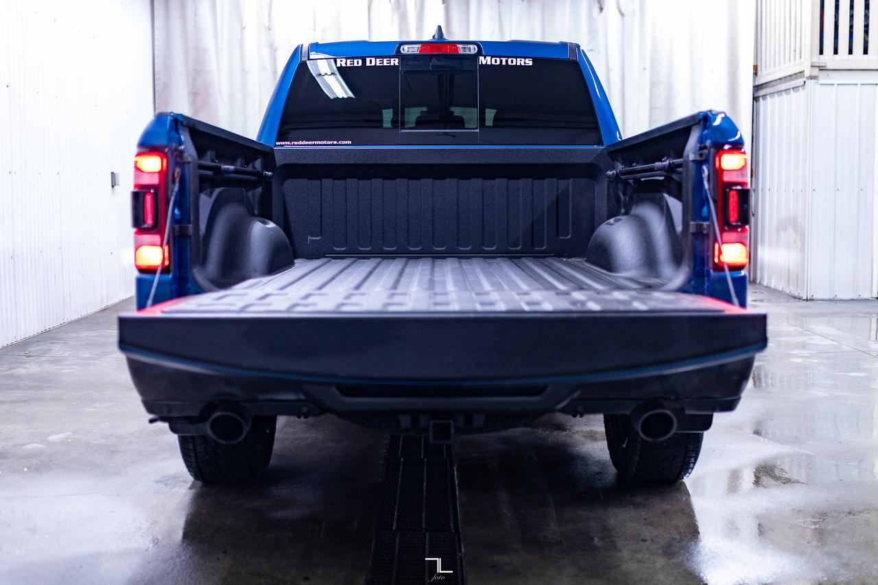 2024 Ram 1500 4x4 Crew Cab Big Horn Built To Serve Nav BCam Red Deer AB