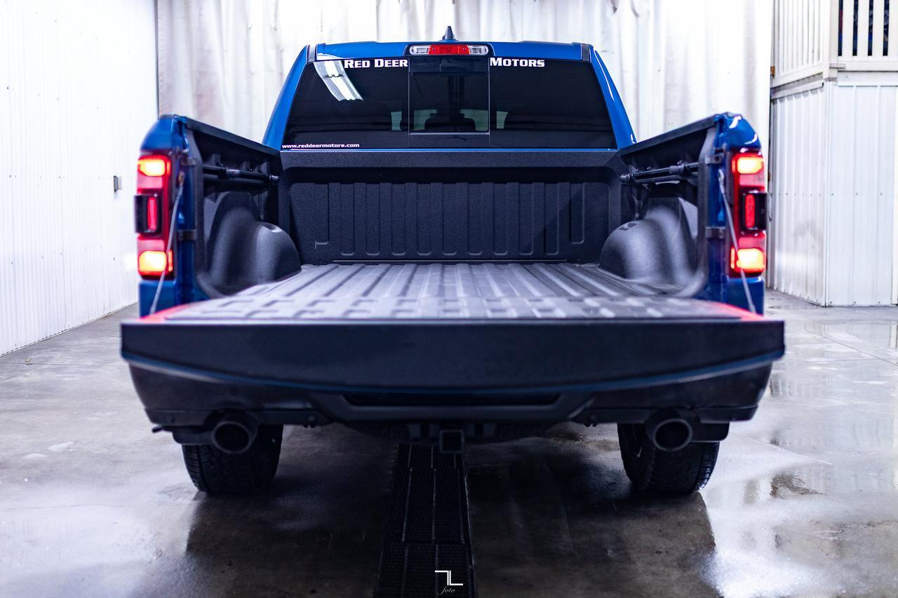 2024 Ram 1500 4x4 Crew Cab Big Horn Built To Serve Nav BCam Red Deer AB