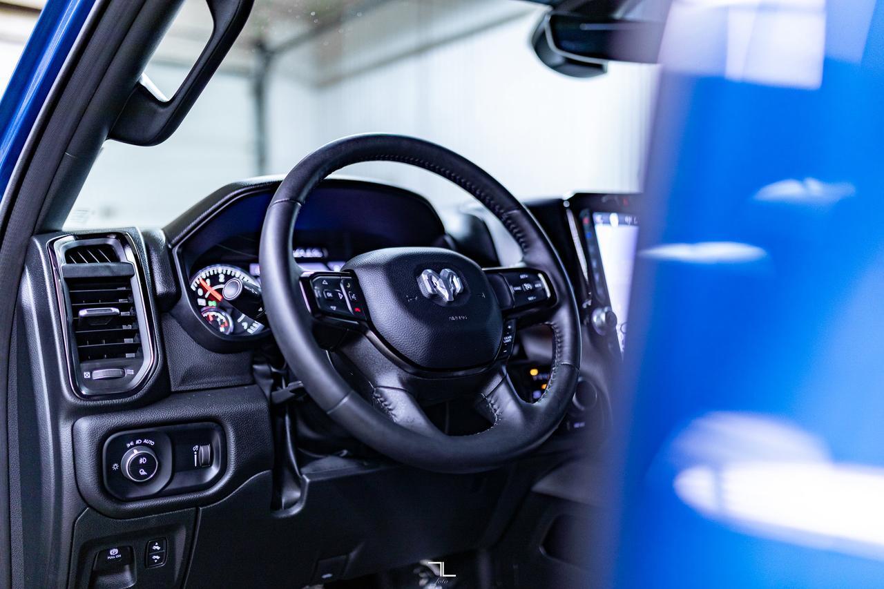 2024 Ram 1500 4x4 Crew Cab Big Horn Built To Serve Nav BCam Red Deer AB