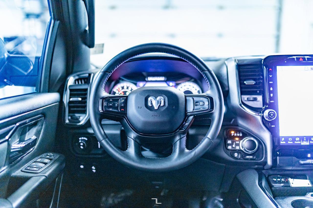 2024 Ram 1500 4x4 Crew Cab Big Horn Built To Serve Nav BCam Red Deer AB