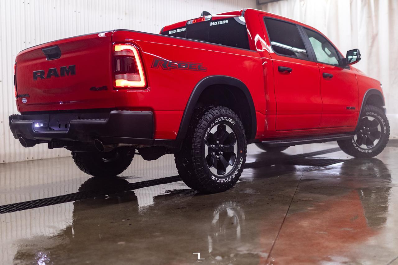 2024 Ram 1500 4x4 Crew Cab Rebel Nav BCam Red Deer AB