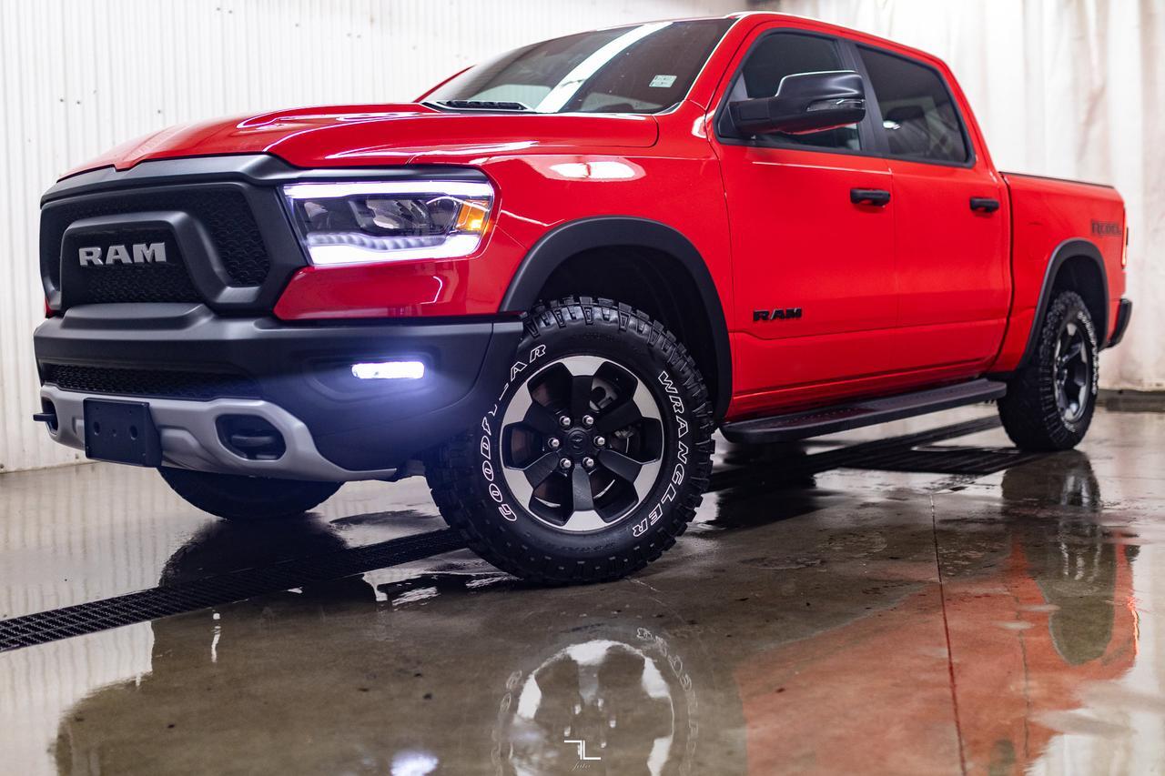 2024 Ram 1500 4x4 Crew Cab Rebel Nav BCam Red Deer AB