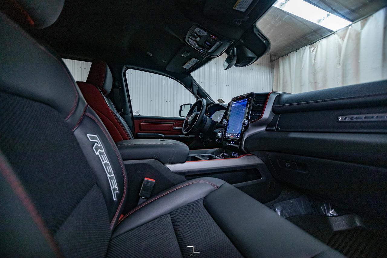 2024 Ram 1500 4x4 Crew Cab Rebel Nav BCam Red Deer AB