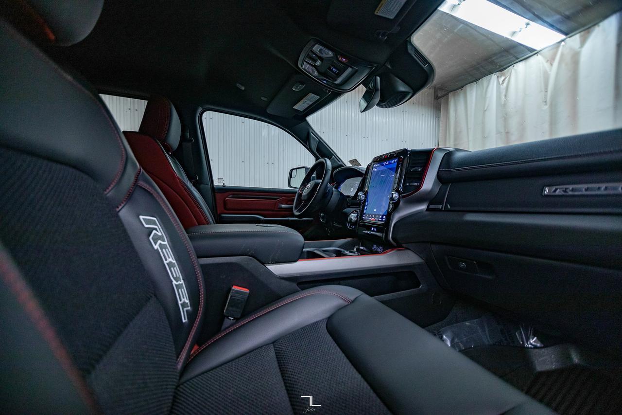 2024 Ram 1500 4x4 Crew Cab Rebel Nav BCam Red Deer AB