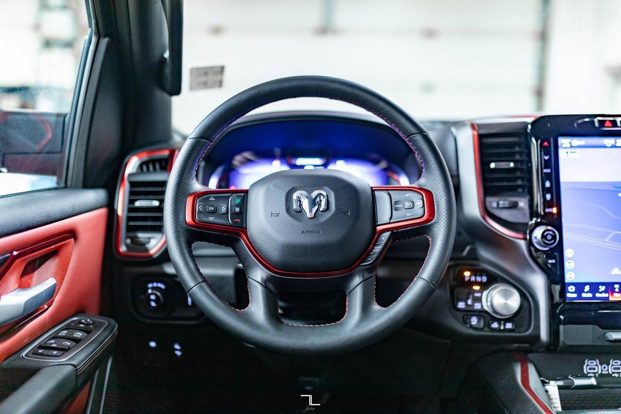 2024 Ram 1500 4x4 Crew Cab Rebel Nav BCam Red Deer AB