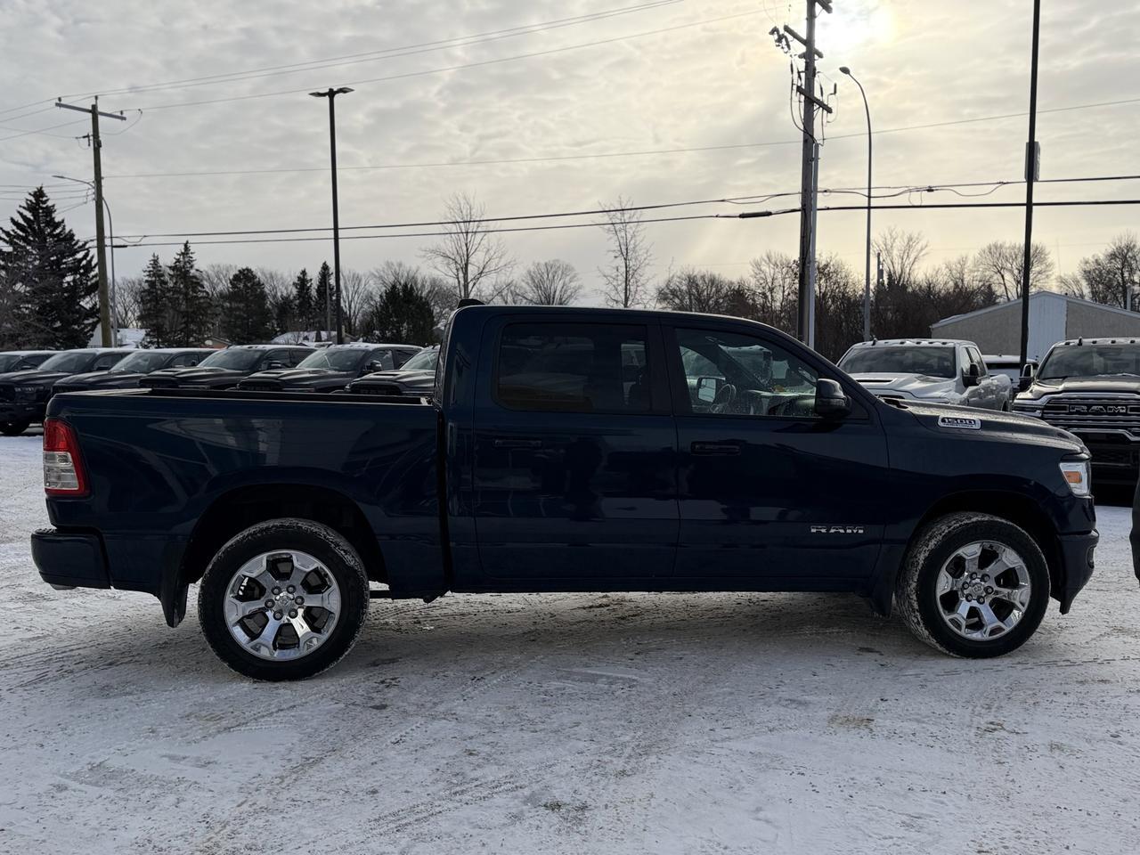 2024 Ram 1500 Big Horn Crew Cab 4x4 | Low KMs | HEMI V8 | NAV | Alpine Audio | 20IN Wheels | Backup Camera Redwater AB