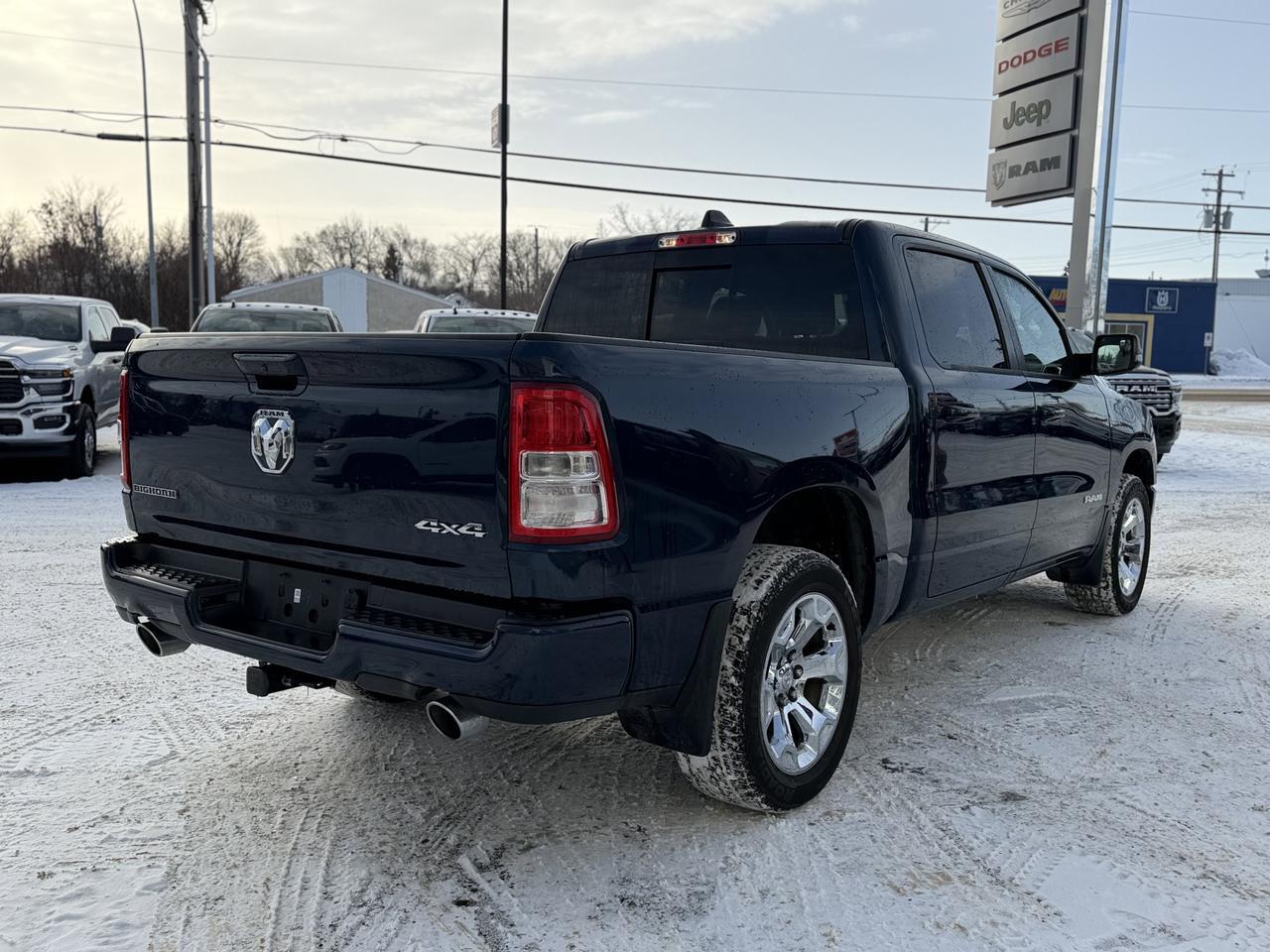 2024 Ram 1500 Big Horn Crew Cab 4x4 | Low KMs | HEMI V8 | NAV | Alpine Audio | 20IN Wheels | Backup Camera Redwater AB