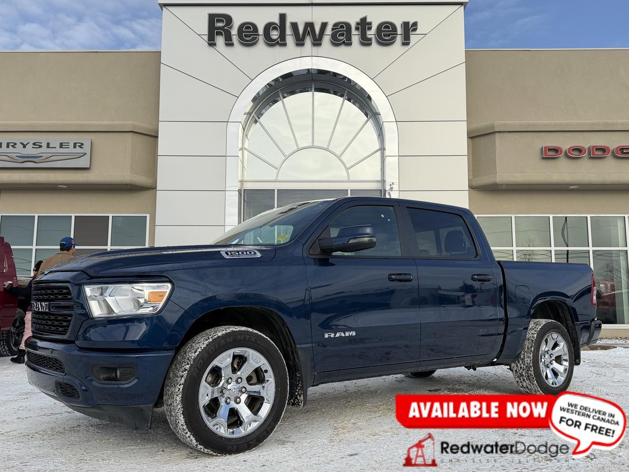 2024 Ram 1500 Big Horn Crew Cab 4x4 | Low KMs | HEMI V8 | NAV | Alpine Audio | 20IN Wheels | Backup Camera