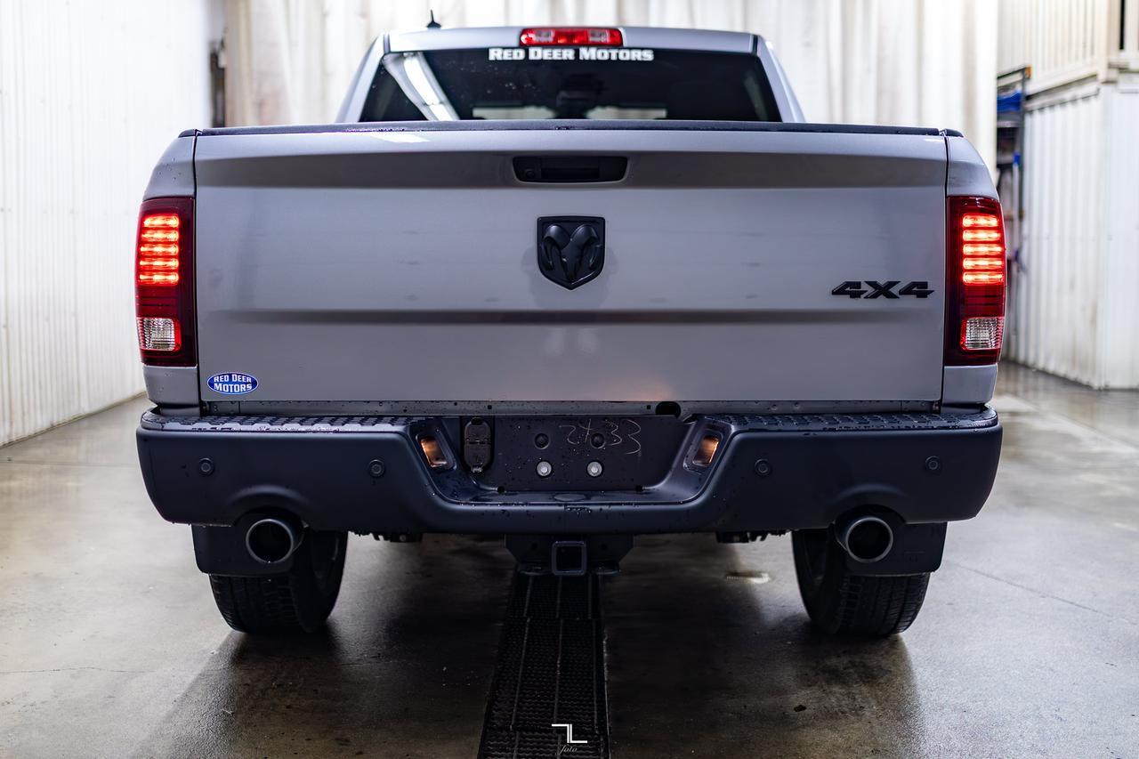 2024 Ram 1500 Classic 4x4 Crew Cab Warlock PSeat BCam Red Deer AB