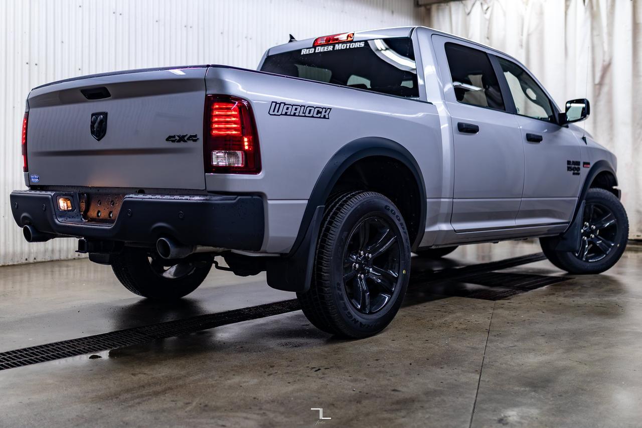 2024 Ram 1500 Classic 4x4 Crew Cab Warlock PSeat BCam Red Deer AB