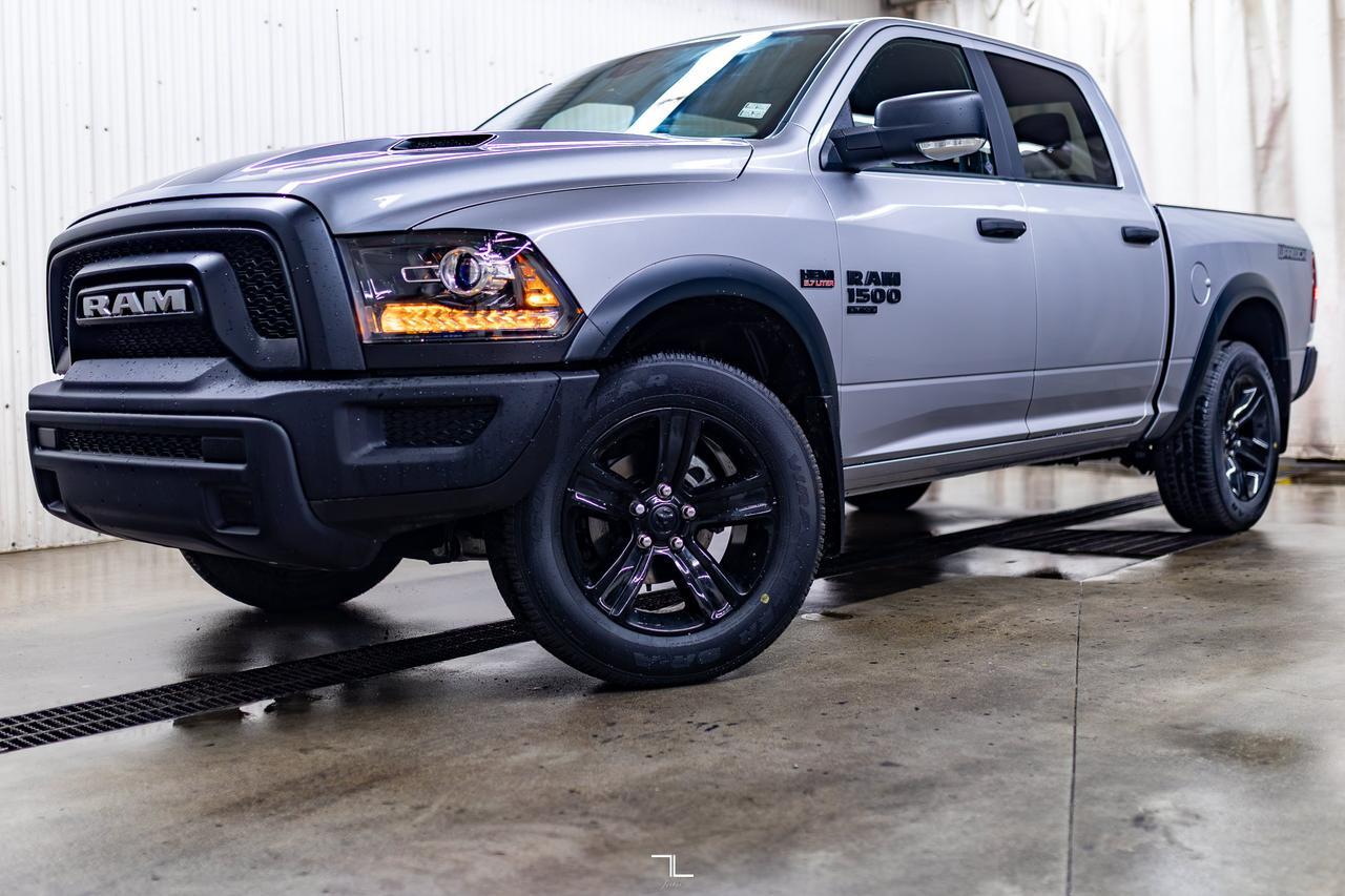 2024 Ram 1500 Classic 4x4 Crew Cab Warlock PSeat BCam Red Deer AB