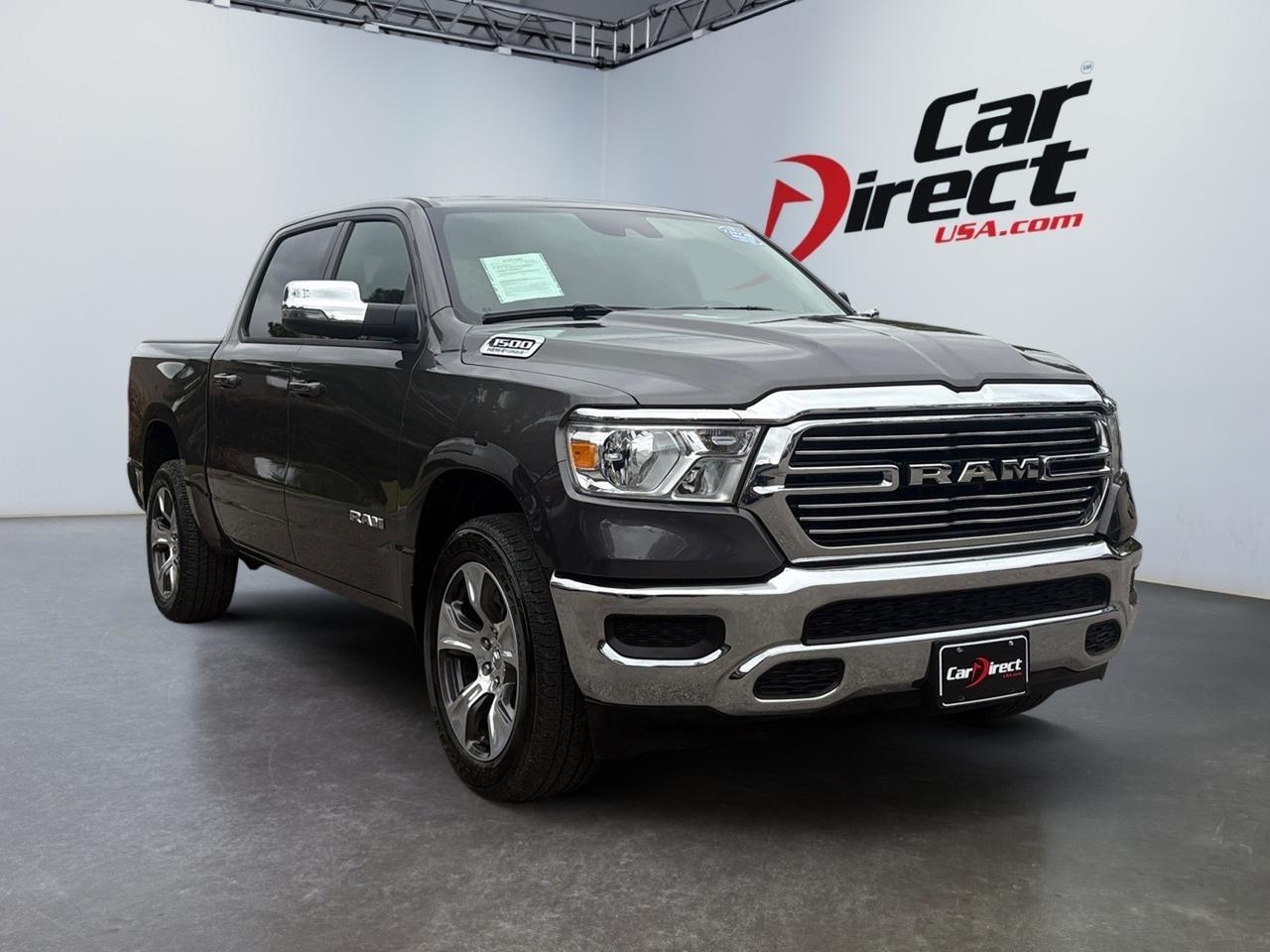2024 Ram 1500 Laramie, FORWARD COLLISION ALERT, READY-ALERT BRAKING, HEATED & COOLING SEATS, APPLE CARPLAY/ANDROID AUTO, BACKUP CAMERA, TOW PACKAGE, APPLE CARPLAY/ADNROID AUTO, POWER TAILGATE, 1 OWNER, CLEAN CARFAX, TEST DRIVE THIS RAM TODAY! Virginia Beach VA