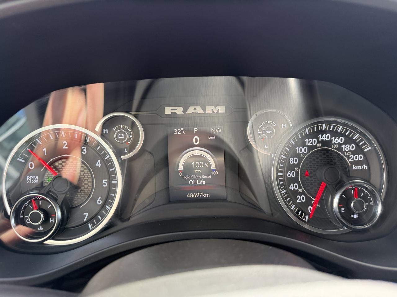 2024 Ram 1500 Tradesman Crew Cab 4x4 | Low KMs | V8 | NAV | Rearview Camera | Towing | Keyless Entry | 20IN Wheels Redwater AB